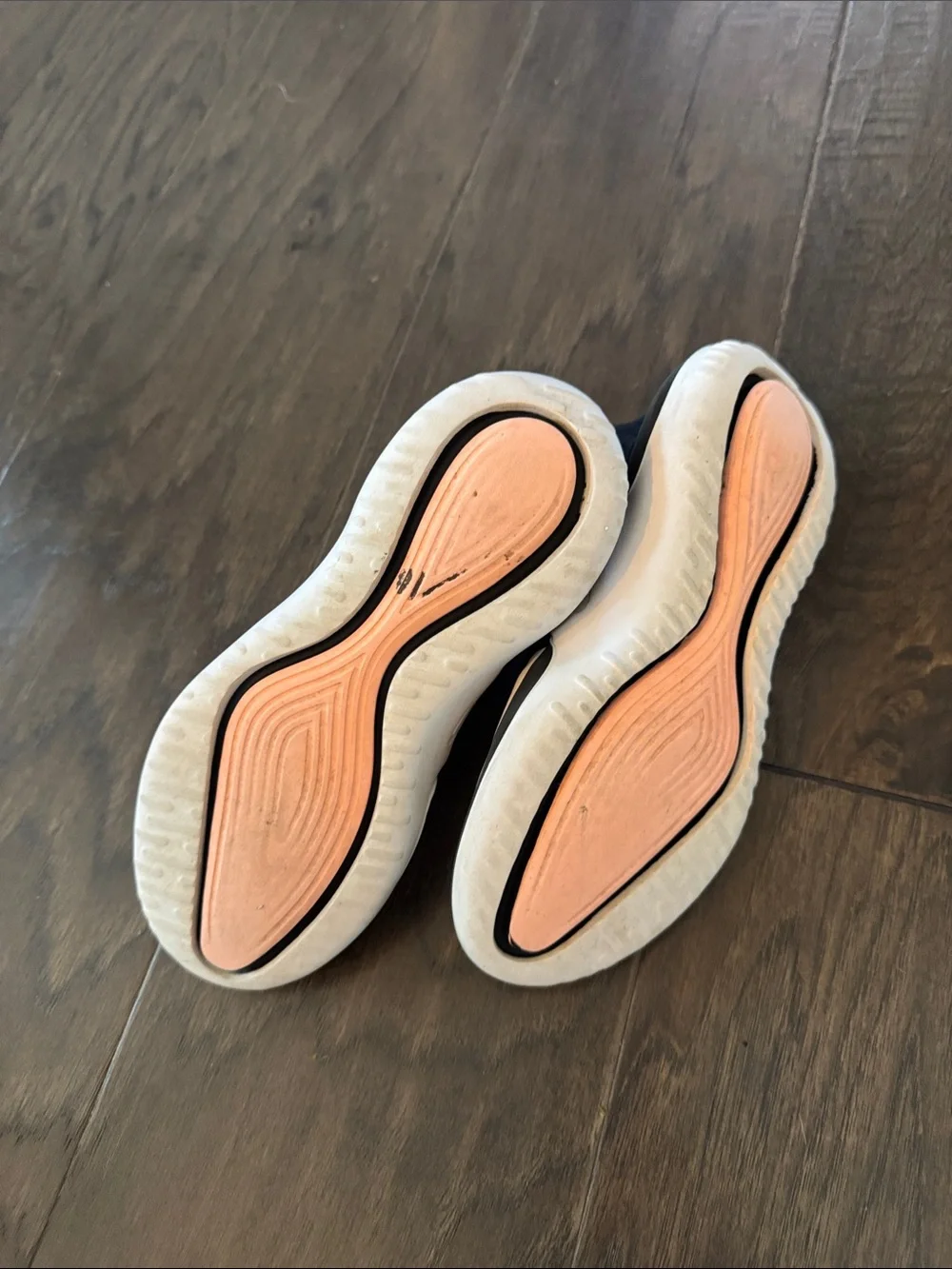 Nike Kids Slip-On Sneakers with Floral Swoosh - White, Black & Pink